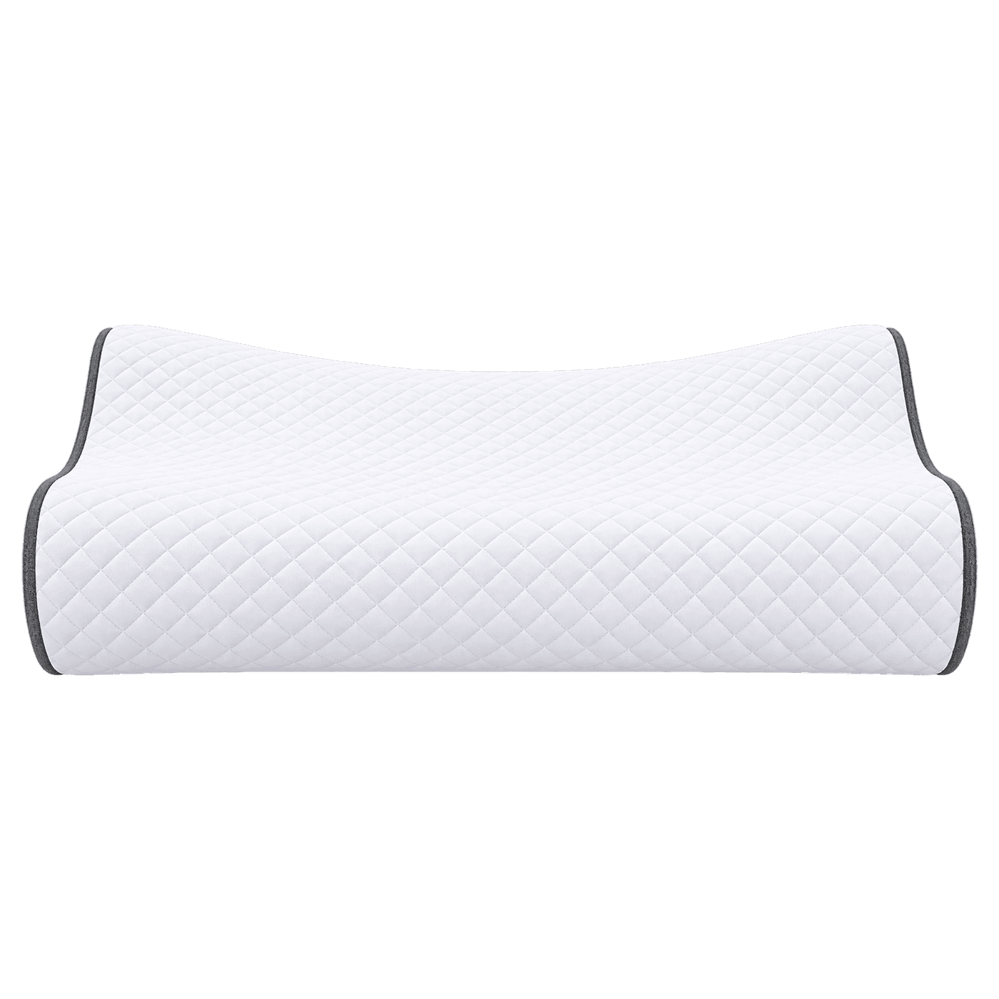 Cervical Neck Pillow - Dove Grey - angle 2