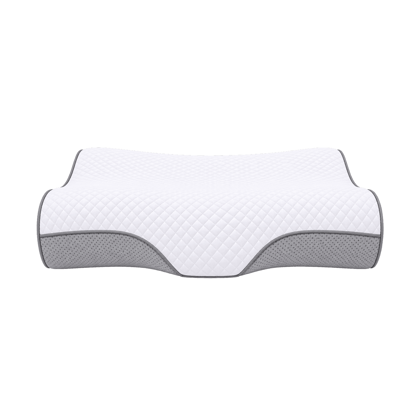 Contour Neck Pillow - Dove Grey - angle 3