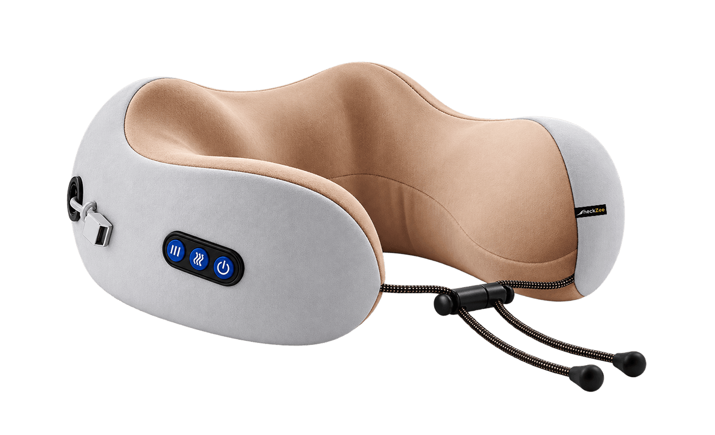 Neck Massager Pillow Beige