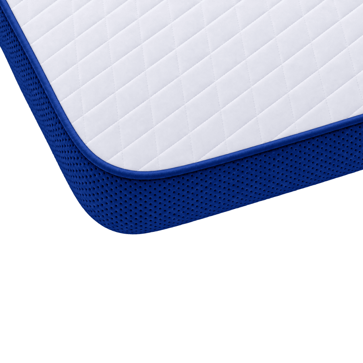 Rectangle Neck Pillow - Navy Blue - angle 3