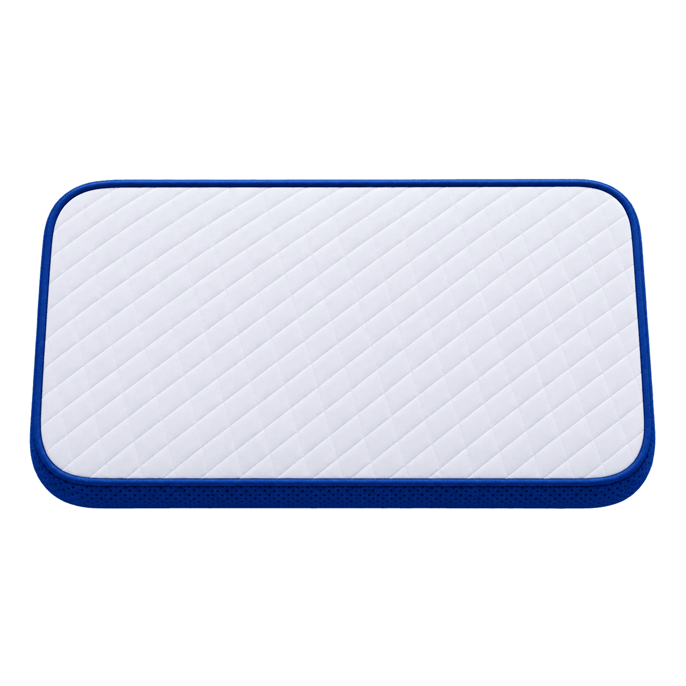 Rectangle Neck Pillow - Navy Blue - angle 4